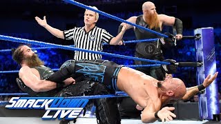 Bludgeon Brothers vs Gallows amp Anderson  SmackDown Tag Title Match SmackDown LIVE June 19 2018 [upl. by Rowley]