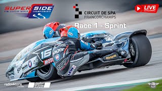 Sidecar World Championship  SpaFrancorchamps  2023  race 1  ENGLISH [upl. by Ellehcil703]