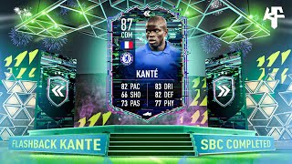 Flashback NGolo Kante SBC Completed  Help amp Cheap Method  Fifa 22 [upl. by Mayfield]