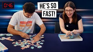 I RACED ALEJANDRO the fastest puzzler in the world 😳 [upl. by Serra]