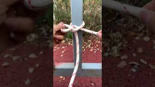 Simple and easy to learn magic knot practical rope [upl. by Wester174]