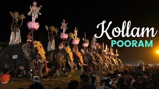 Kollam Pooram  Festivals of Kerala [upl. by Asiram468]