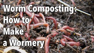 Worm Composting How to Make a Wormery [upl. by Shayne]