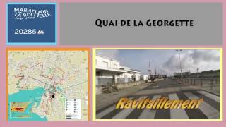 Parcours Marathon de La Rochelle [upl. by Dry]