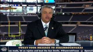 Shamrock Series PreGame Show  Notre Dame Football [upl. by Skantze]