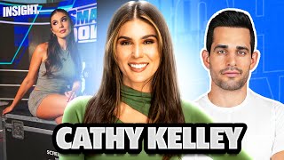 Cathy Kelley On Returning To WWE Rhea Ripley Random DMs Triple H amp Stephanie McMahon [upl. by Simons]