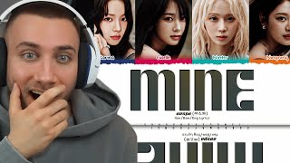 ok WOW aespa Mine Lyrics  REACTION [upl. by Ezri]