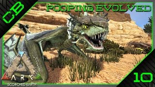 ARK Scorched Earth  Poison Wyvern Hatching  Ep10 [upl. by Helaina316]