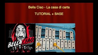 Bella ciao  Glockenspiel  tutorial  base [upl. by Sucramat]