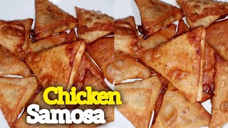 chicken samosa recipe  chicken samosa  samosa recipe [upl. by Schapira]