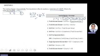 Discount Rate Net Price NPER Gross Pay CLO2 Review by Dr Osama [upl. by Ia]