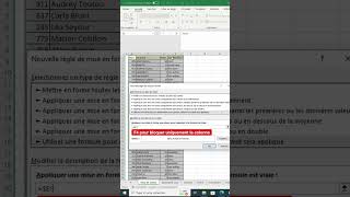 Lignes en évidence automatiques dans Excel [upl. by Vinny]