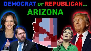 How Will ARIZONA VOTE Presidential amp Senate Race Deep Dive [upl. by Adieren]