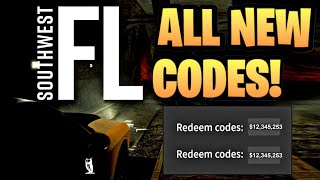 NEW ALL WORKING CODES FOR SOUTHWEST FLORIDA IN 2024 ROBLOX SOUTHWEST FLORIDA CODES [upl. by Milford]