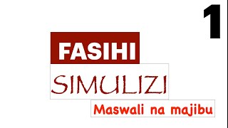 maswali na majibu fasihi simulizi  maswali ya fasihi simulizi kcse  fasihi simulizi [upl. by Bradney]