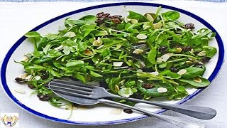 Spinach and watercress salad [upl. by Nacul]