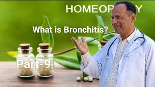 Part9 What actually is Bronchitis Homeopathic solutions [upl. by Clie944]