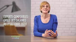 Expertscomptables  grille des salaires au 1er octobre 2020 [upl. by Parish]