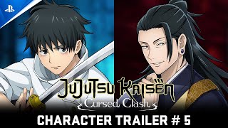 Jujutsu Kaisen Cursed Clash  Character Trailer 5  PS5 amp PS4 Games [upl. by Naie602]