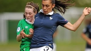 U17 Féminine Euro 2015  FranceIrlande  10 but et temps forts [upl. by Hare897]