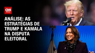 Análise As estratégias de Trump e Kamala na disputa eleitoral  WW [upl. by Bekha]