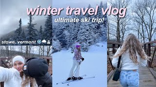 the ULTIMATE winter trip ❄️⛷️aesthetic ski trip vlog [upl. by Ileray]