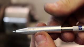 Penna in alluminio fai da te  Homemade aluminum pen with lathe [upl. by Bayless]