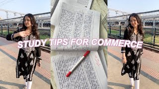 study tips for commerce students ♡how to study accountancy youtube channels books etc [upl. by Sension]