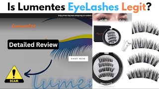 Is Lumentes Magnetic Eyelashes Worth It Full Review [upl. by Ellasal]