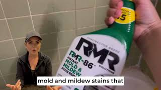 RMR 86 Instant Mold and Mildew Stain Remover Spray Scrub Free Formula 32 Fl Oz [upl. by Ilohcin825]