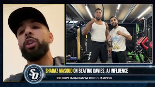 ANTHONY JOSHUA CHARACTER IS AMAZING  SHABAZ MASOUD on gymmate talks BEATING DAVIES [upl. by Macmahon112]