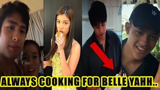 BENJ PANGILINAN IG LIVE NAGKWENTO NA MADALAS PALANG LUTUIN NI DONNY SI BELLE NG FOOD [upl. by Annaihs723]