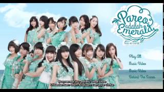 Pareo adalah emerald Off Vocal Lirik JKT48 [upl. by Nyltac]