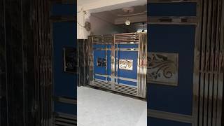 Ss steel main Doors latest design laser cutting sheet steelgate steelworks fabrication short [upl. by Gariepy]