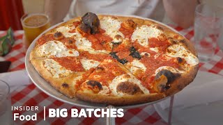 How New York’s Best Pizzeria Makes 140000 Pizzas In Its CoalFired Oven Every Year  Big Batches [upl. by Ennyl]