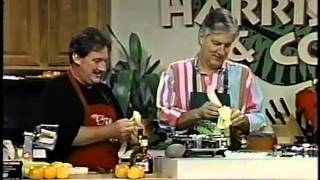 Bananas Foster Flambe  Healthy Cooking with Jack Harris amp Charles Knight [upl. by Herculie]