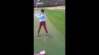 Erin at Sonning Golf Club Driving Range [upl. by Fulbert]