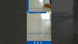 BKC Benzalkonium Chloride chemistry science scienceexperiment experiment chemistryexperiments [upl. by Duong496]