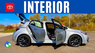 Interior Review Review  2024 COROLLA XSE by Toyota [upl. by Lynnet]