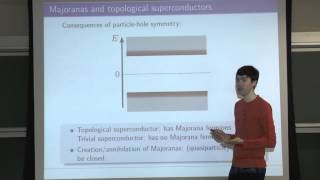 Quantum Transport Lecture 20 Majorana fermions [upl. by Narol]