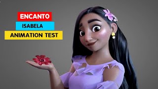 Encanto  Isabela Animation Test  Philip To  3DAnimationInternships [upl. by Andrade759]