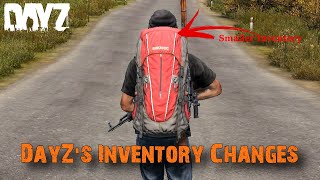 DayZs New Inventory Sizes Explained [upl. by Atirak501]