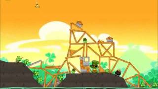 Official Angry Birds Seasons Walkthrough Go Green Get Lucky 19 [upl. by Mitzi]