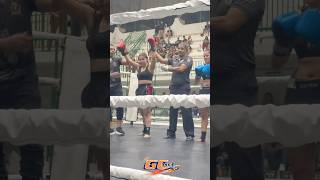 Kauane Monteiro vence em uma luta duríssima no Atlas Kickboxing Atlaskickboxing kickboxing [upl. by Aronle239]