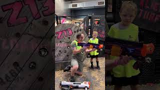 Watch as this dad shows his son the ropes of loading a Nerf Gun🔫 FatherSonBonding NerfFun DadLife [upl. by Nahsaj]