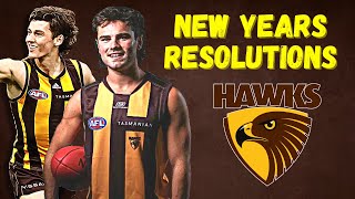 Hawthorn Hawks AFL 2024 Resolutions [upl. by Ebanreb568]