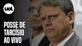 🔴 Ao vivo Posse de Tarcísio de Freitas como novo governador de SP [upl. by Wennerholn]