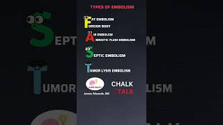 TYPES OF EMBOLISM [upl. by Roland]