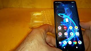 sharpsharpr5g aquos распаковкапосылки Sharp Aquos R5G [upl. by Anujra]