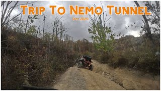 Nemo Tunnel at Tackett Creek October 2024 [upl. by Adelric449]